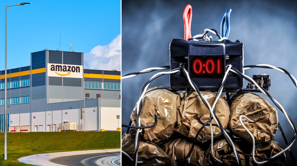 Obětí bombového útoku měly být servery společnosti Amazon